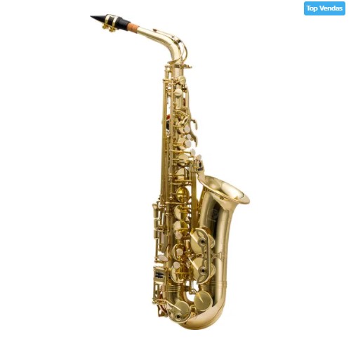 Foto Ilustrativa Saxofone Alto Eb HAS 200L Laqueado Harmonics