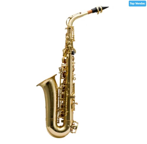 Foto Ilustrativa Saxofone Alto Eb HAS 200L Laqueado Harmonics